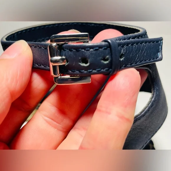 BNWOT Sam Edelman Vivian Espadrille Sandals Navy Stripe Nautical Chic Sz 7.5 - Picture 7 of 11